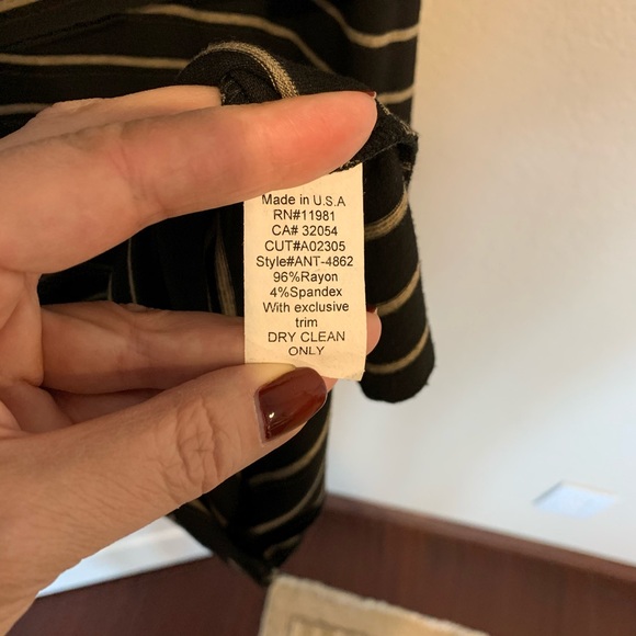 Anthropologie Striped Column Dress - Picture 5 of 6